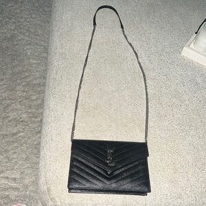 Yves St.Laurent envelope black crossbody